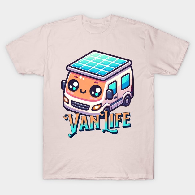 Van Life in a cute little graphic design T-Shirt by MapleV